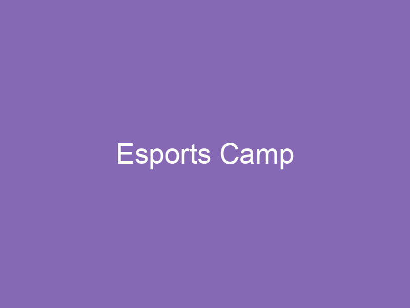Fun Esports Camp Camp!